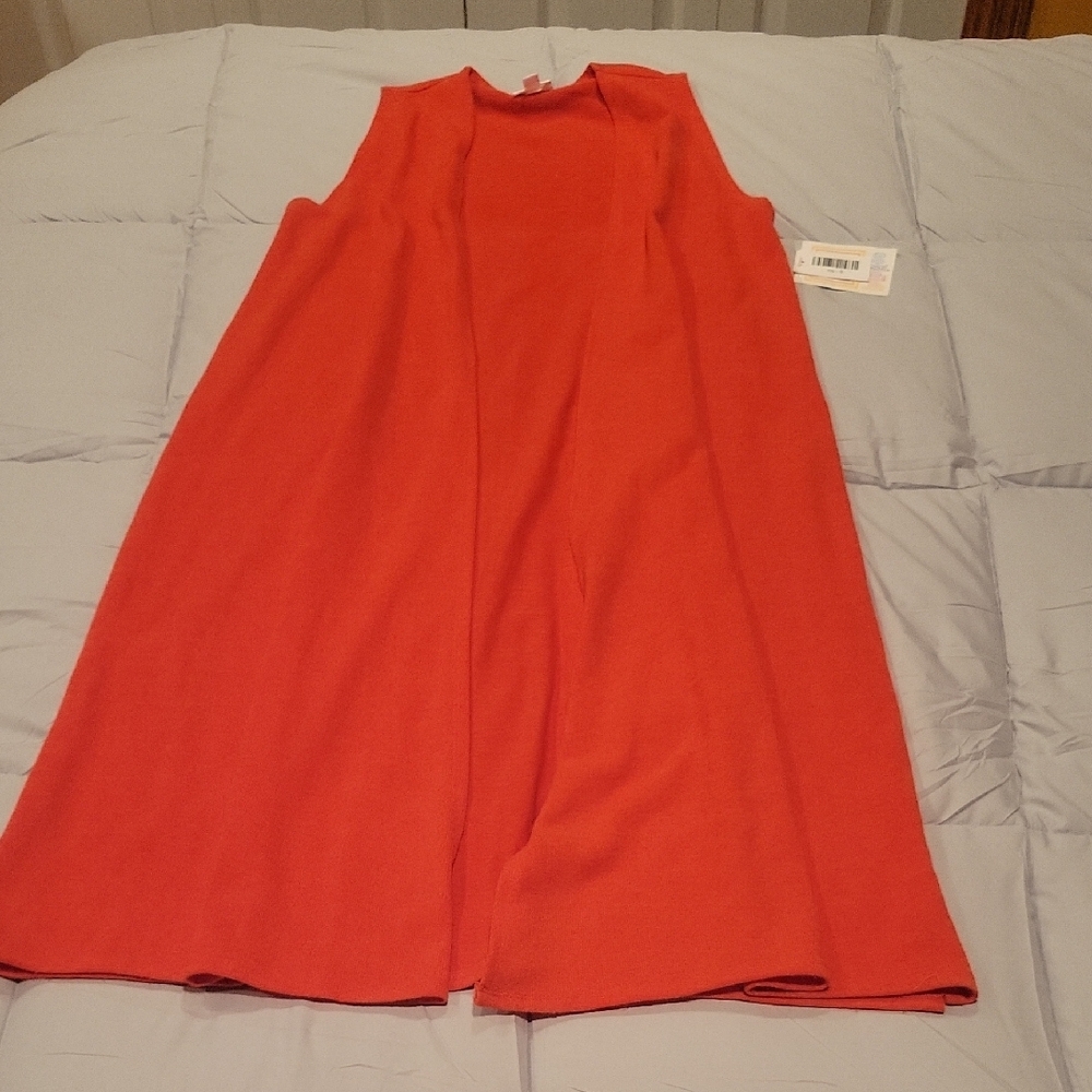 LuLaRoe Joy Cardigan in Orange